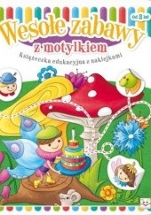Okładka książki Wesołe zabawy z motylkiem Renata Wiącek