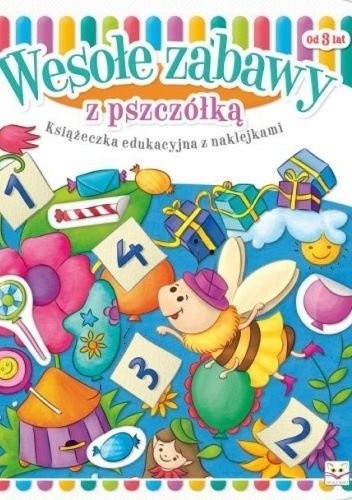 Okładka książki Wesołe zabawy z pszczółką Renata Wiącek