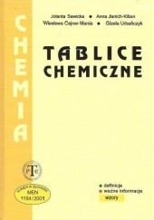 Okładka książki Tablice chemiczne praca zbiorowa