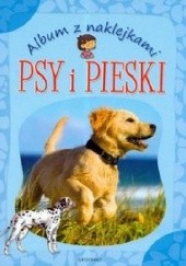 Okładka książki Psy i pieski. Album z naklejkami
