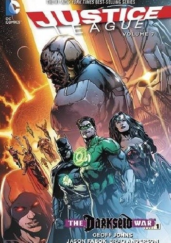 Okładki książek z serii Justice League