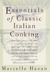 Okładka książki Essentials of Classic Italian Cooking Marcella Hazan