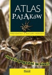Okładka książki Atlas pająków Łukasz Przybyłowicz
