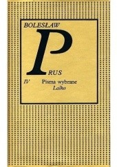 Okładka książki Pisma wybrane t. IV Lalka Bolesław Prus