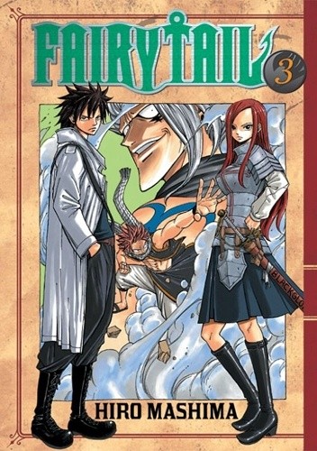 Okładki książek z cyklu Fairy Tail