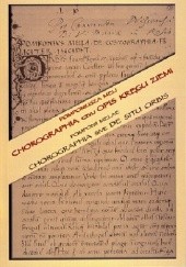 Okładka książki Chorografia czyli Opis kręgu ziemi Pomponiusz Mela