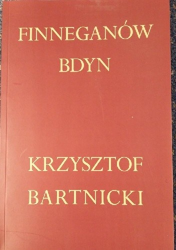 Okładka książki Finneganów bdyn Krzysztof Bartnicki