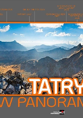Okładka książki Tatry w panoramach Tadeusz Ogórek, Wanda Łomnicka-Dulak