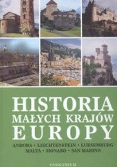 Okładka książki Historia małych krajów Europy Józef Łaptos