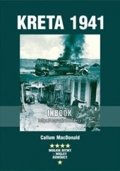 Okładka książki Kreta 1941 - Callum MacDonald Callum MacDonald