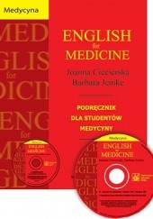 Okładka książki English for medicine. Płyta CD Joanna Ciecierska, Barbara Jenike