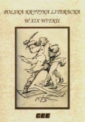 Okładka książki Polska krytyka literacka w XIX wieku Mirosław Strzyżewski