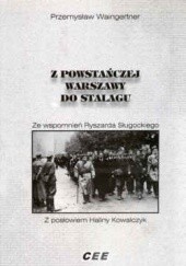 Okładka książki z powstańczej Warszawy do Stalagu. ze wspomnień Ryszarda Sługockiego Przemysław Waingertner