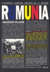 Okładka książki Rumunia Małgorzata Willaume