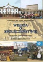 Okładka książki Wiedza o społeczeństwie szkoła średnia podręcznik/zakres rozszerzony/ Włodzimierz Maj