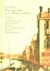 Okładka książki Wenecja ocalona. Tragedia w trzech aktach. Simone Weil