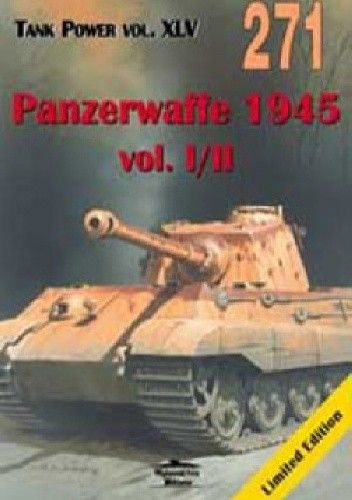Okładka książki Panzerwaffe 1945 Maksym Kołomyjec