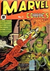 Okładka książki Marvel Mystery Comics #5 Carl Burgos