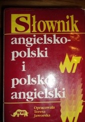 Okładka książki Słownik angielsko-polski i polsko-angielski Teresa Jaworska