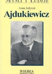 Okładka książki Ajdukiewicz Anna Jedynak