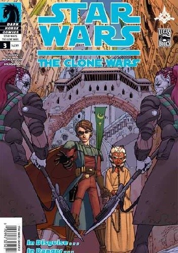 Okładki książek z cyklu Star Wars:The Clone Wars