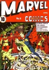 Okładka książki Marvel Mystery Comics #6 Carl Burgos