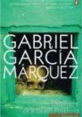 Okładka książki Chronicle of a Death Foretold Gabriel García Márquez