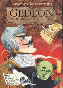 Okładki książek z cyklu Gedeon