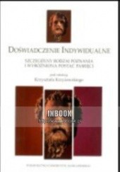 Okładka książki Doświadczenie indywidualne Krzysztof Krzyżewski