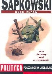 Okładka książki Krew elfów T.1 Andrzej Sapkowski