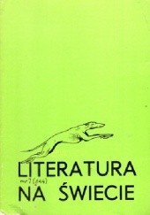 Okładka książki Literatura na świecie nr 7/1983 (144) Redakcja pisma Literatura na Świecie