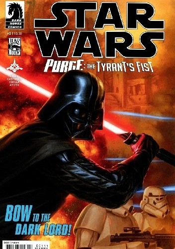 Okładki książek z cyklu Star Wars: Purge - The Tyrant’s Fist