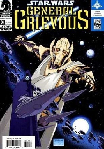 Okładki książek z cyklu Star Wars: General Grievous