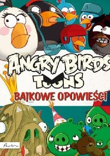 Okładki książek z cyklu Angry Birds