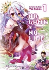 Okładka książki No Game No Life 1 (light novel) Yuu Kamiya
