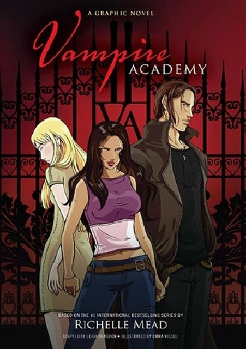 Okładki książek z cyklu Vampire Academy: A Graphic Novel