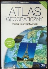 Okładka książki Atlas geograficzny. Polska, kontynenty, świat praca zbiorowa