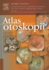 Okładka książki Atlas otoskopii Giuseppe Donato, Alessandra Russo, Mario Sanna