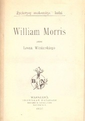 Okładka książki William Morris Leon Winiarski