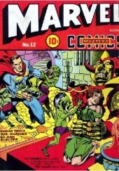 Okładka książki Marvel Mystery Comics 12 Carl Burgos, Bill Everett