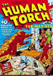 Okładka książki Human Torch #3 Carl Burgos, Bill Everett, Jack Kirby, Stan Lee, Alex Schomburg, Joe Simon