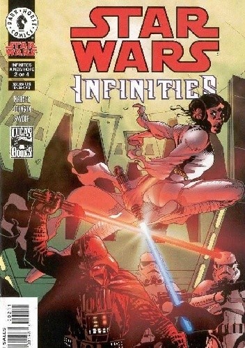 Okładki książek z cyklu Star Wars: Infinities - A New Hope
