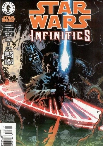 Okładki książek z cyklu Star Wars: Infinities - A New Hope