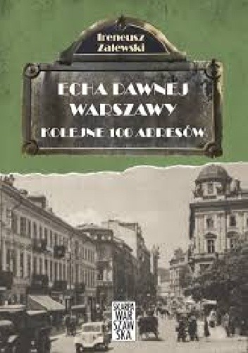Okładki książek z cyklu Echa dawnej Warszawy