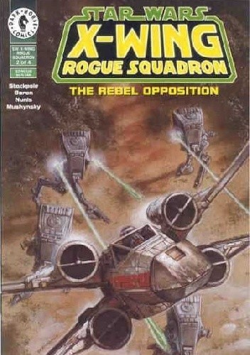 Okładki książek z cyklu Star Wars: X-Wing Rogue Squadron