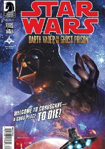Okładki książek z cyklu Star Wars: Darth Vader and the Ghost Prison