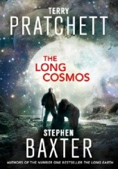 Okładka książki The Long Cosmos Stephen Baxter, Terry Pratchett