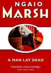 Okładka książki A Man Lay Dead Ngaio Marsh