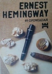 Okładka książki 49 opowiadań Ernest Hemingway