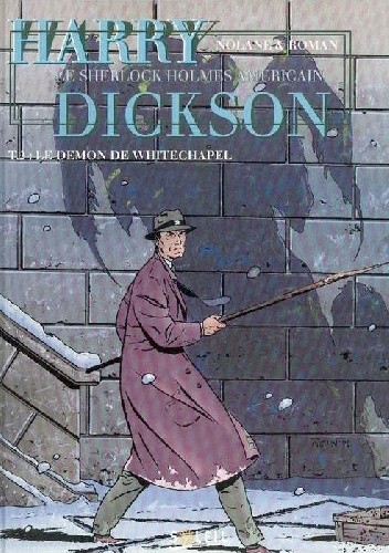 Okładki książek z cyklu Harry Dickson: Le Sherlock Holmes Americain